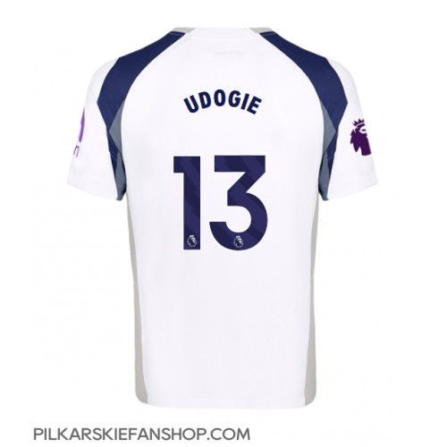 Koszulka piłkarska Tottenham Hotspur Destiny Udogie #13 Strój Domowy 2025-26 tanio Krótki Rękaw Koszulka piłkarska Tottenham Hotspur Destiny Udogie #13 Strój Domowy 2025-26 tanio Krótki Rękaw